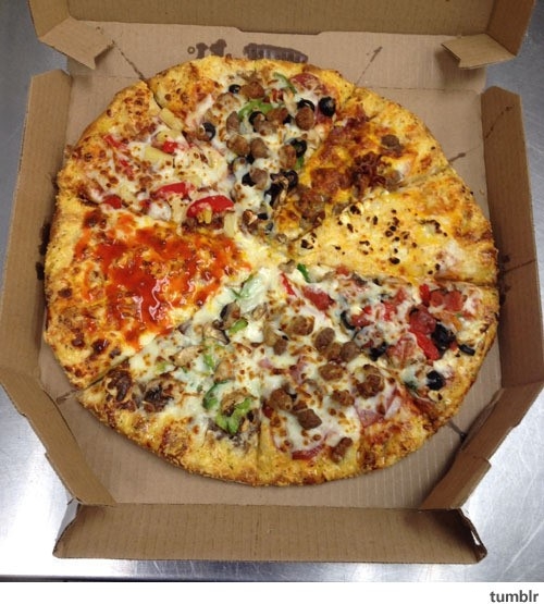 8가지 맛 꿈의 피자, 어디서 파는지 알아 보니…실제로는