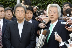두 전직日총리 탈원전연대…아베독주에 견제구