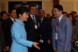 朴대통령 “韓-印 기술·인력 접목해 상생협력해야”