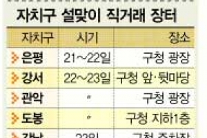 착한 가격… 풍성한 차례