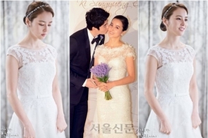 ‘따말’ 한혜진 웨딩드레스, 실제 결혼식 웨딩드레스와 비교해보니..