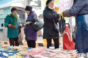 설 맞이 직거래 장터 활기