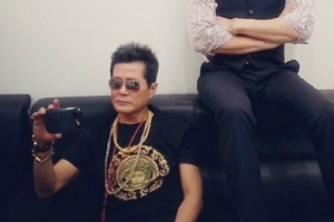 비진아 콜라보 인증샷, 태진아 비 코스프레 ‘키스마크까지’ 라송 반응폭발