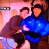 생방송중 침입한 남성 발로 걷어차는 특파원 화제
