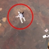 39km 상층권서 시도한 스카이다이빙 영상 보니