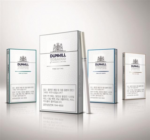 ‘던힐 파인컷’ 4개 제품 출시