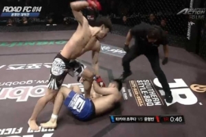 윤형빈, 타카야 츠쿠다에 1라운드 4분 19초 통쾌한 ‘TKO승’