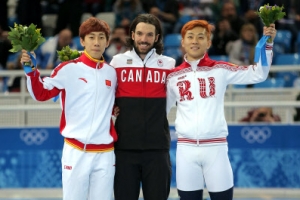 한국 쇼트트랙, 男1,500ｍ서 ‘빈손’…안현수 동메달