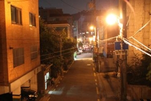 밝아진 골목길 전기도 절약