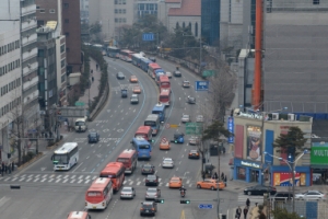 더 혼잡한 버스중앙차로