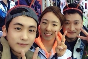 박형식 이상화 서경석, 소치 관중석 인증샷 ‘인맥 어디까지?’