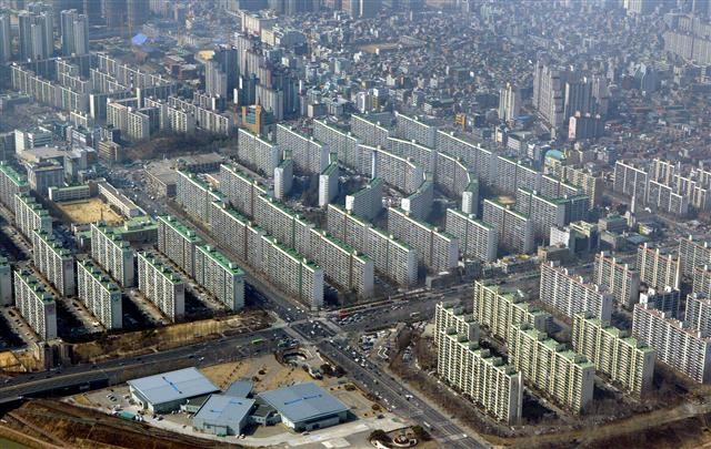 서울 강남구 대치동 은마아파트 전경.  서울신문 포토라이브러리
