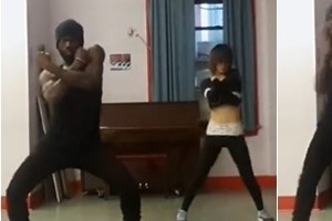 ‘카라 독립’ 니콜, 격렬한 안무 연습 ‘살을 얼마나 뺀 거야?’