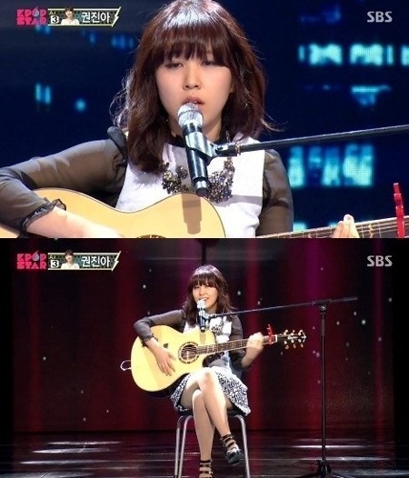 K팝스타3 권진아 씨스루
