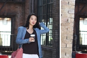 신민아 무보정, 길거리서 막 찍어도 화보 ‘변하지 않는 미모’