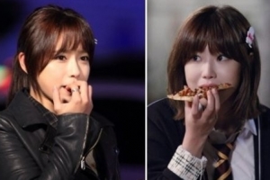 오지은·전효성 먹방 대결 “먹는 모습도 귀여워”