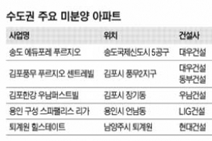 부동산 시장 각종 규제완화에 미분양 아파트 계약도 기지개