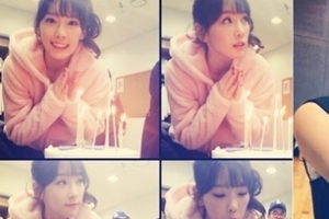 태연 깜짝 생일파티, 엑소 생방송 중 케이크 축하 “무슨 소원?”