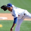 [MLB] 류, 매팅리 감독 웃게 한 5이닝 호투