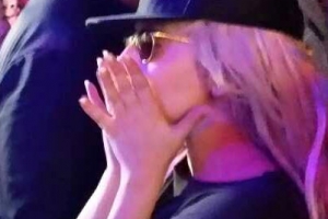 레이디 가가, K-팝 공연장 방문 ‘깜짝’