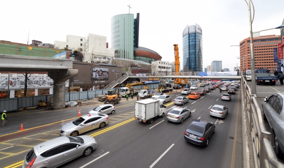 아현고가로 철거 순조