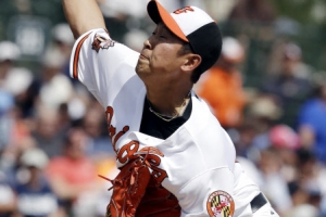 윤석민 ML 두 번째 등판에서 피홈런…2이닝 1실점