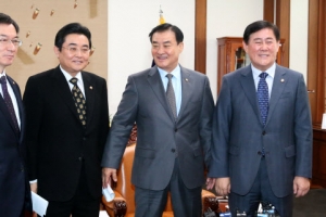 강의장 오전 여야지도부 회동,’원자력방호법’처리촉구