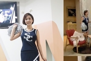 유호정 치어리더, 김승수 늑대눈빛 변신 ‘40대 맞아? 20대 각선미 깜짝’
