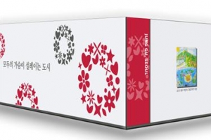 공사장 가림벽이 ‘갤러리’로