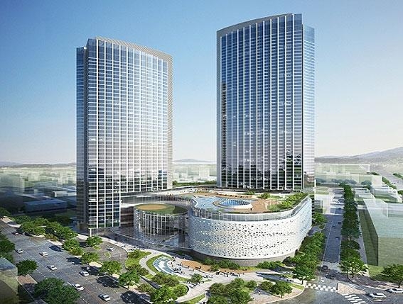 중국 자본이 투자한 제주시 노형동 ‘드림타워’ 조감도, 대규모 카지노시설 등으로 논란을 빚고 있다. 제주시 제공
