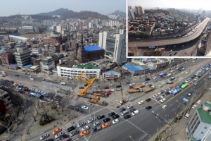 ［포토뉴스］아현고가도 철거 후 모습