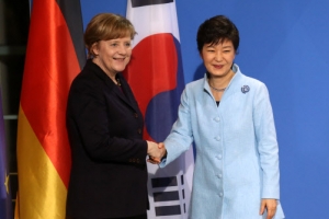 朴대통령-메르켈 회담…”獨, 한반도 평화통일 모델”
