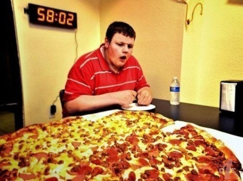6.8kg 초거대 피자