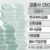 금융사 CEO vs 직원 평균임금 격차 살펴보니
