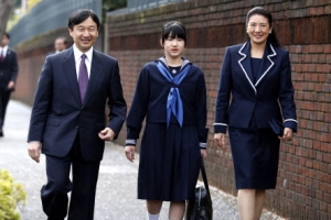 日공주 중학교 입학하던 날