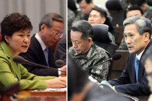 朴대통령 “방공망 문제”… 軍 문책 시사