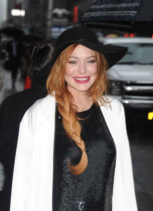 린제이 로한. 스플래시뉴스닷컴