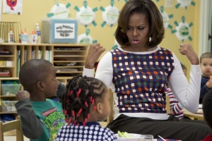 ‘먹을게 없다’ 美학교급식 논란, 미셸 여사에 불똥