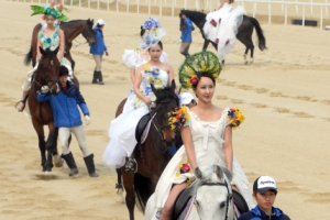 미녀를 태운 말들의 행진