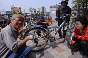 집에서 노는 자전거, 수리로 새것처럼
