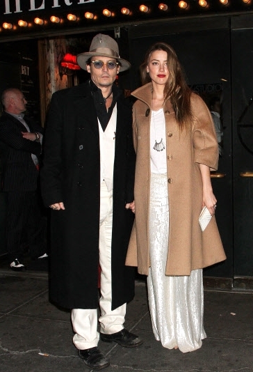 조니 뎁, 앰버 허드