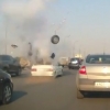 고속도로 주행 중, 가스 승용차 폭발 ‘아찔’