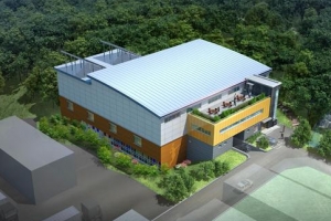 오동근린공원에 실내 배드민턴 전용 구장