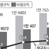 비정규직 시간당 임금 정규직의 64%