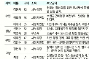[6·4 지방선거 공약 점검] 경기 지역 기초단체장