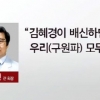 한국제약 김혜경 대표는 어디에?…유병언 “김혜경이 배신하면 구원파 망한다”