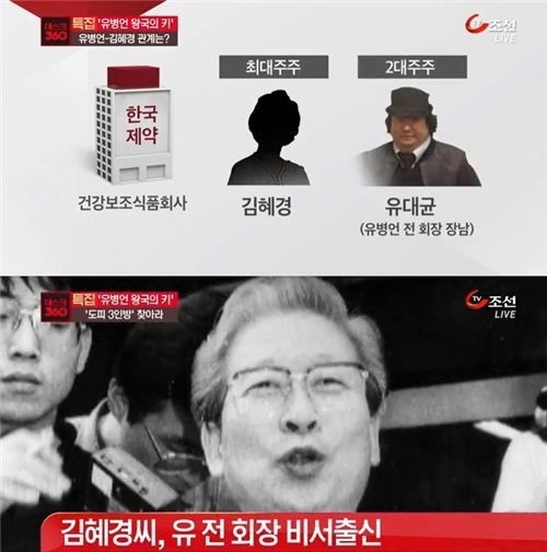 김혜경 한국제약 대표 유병언