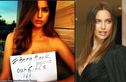 축구 스타 크리스티아누 호날두의 여자친구인 러시아의 슈퍼모델 이리나 셰이크(28) 사진출처=아시아원 웹사이트