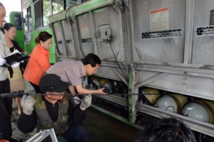 여름철 안전사고 대비 버스 점검