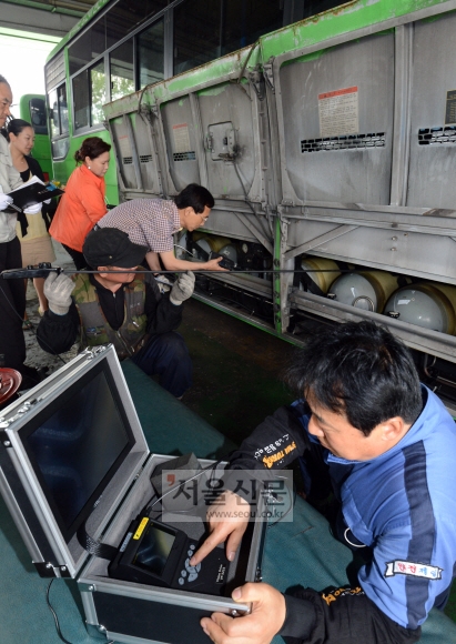 여름철 안전사고 대비 버스 점검